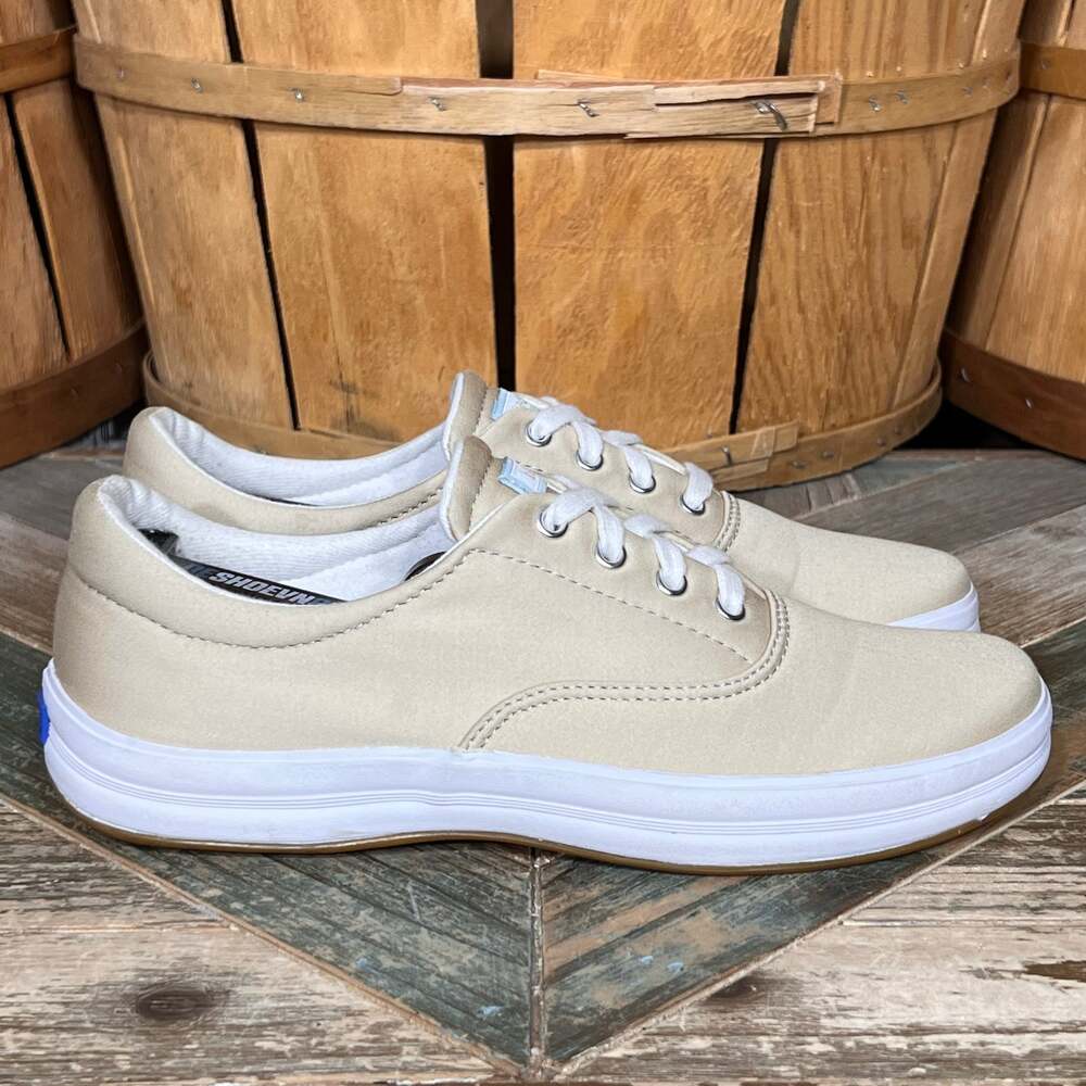Keds Andie Tan Fabric Synthetic Lace-Up Casual Sneakers Womens Size 7